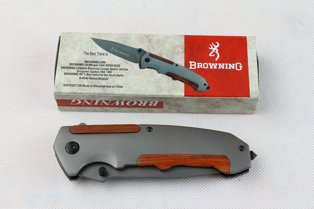 Browning F67 quick open 440C blade material folding knife UD402127